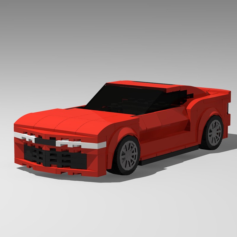 Lego 75874 Chevrolet Camaro 8 Wide Mod
