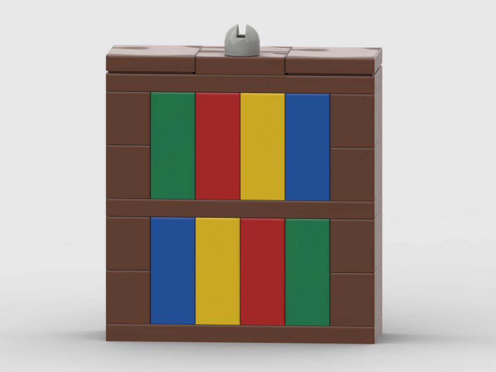 Lego bookshelf