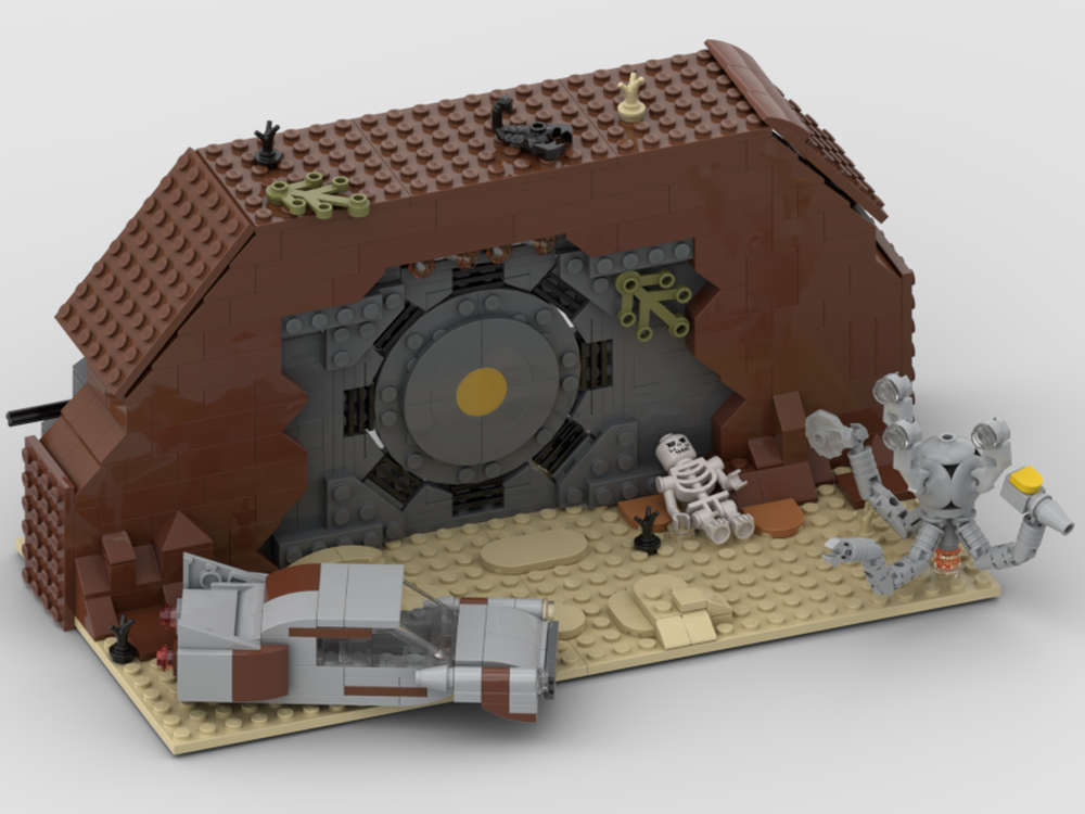 Lego Fallout vault door