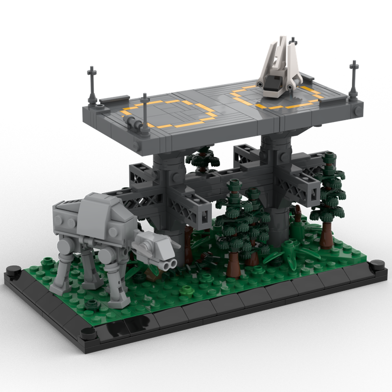 Lego Endor Landing Platform [Micro Scale]