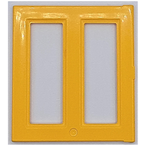 Lego Duplo Door / Window Pane 1 x 3 x 4 / Yellow