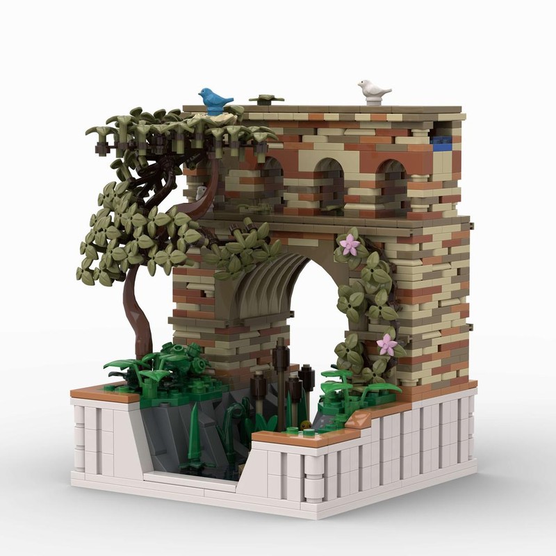 Lego Roman Ancient Aqueduct