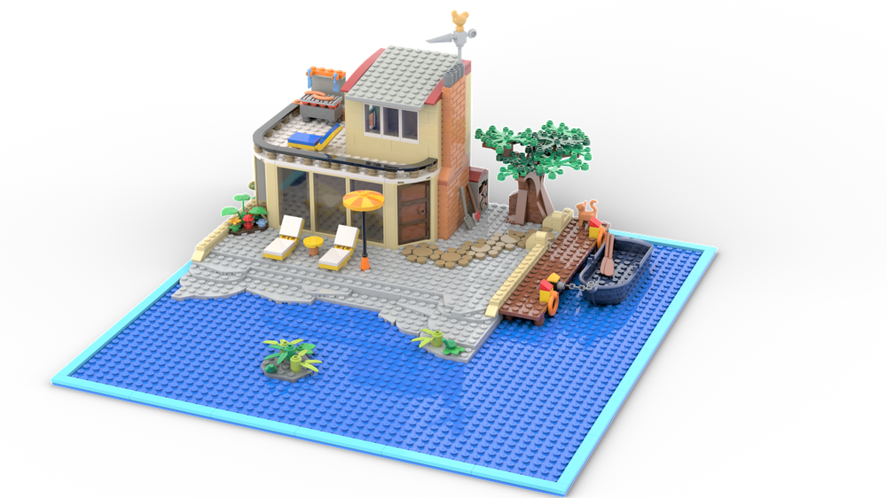 Lego Lake House
