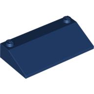 Lego Brick Sloped 33° 3 x 6 / Dark Blue