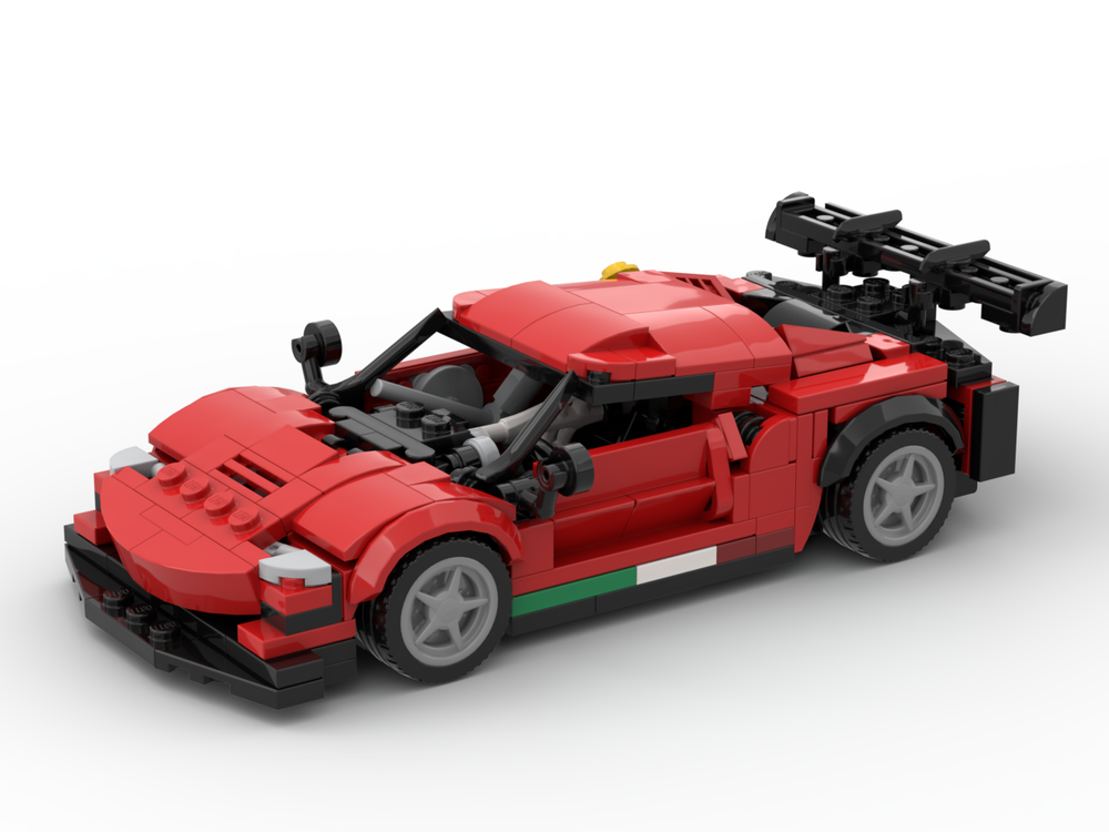 Lego Ferrari 296 gt3