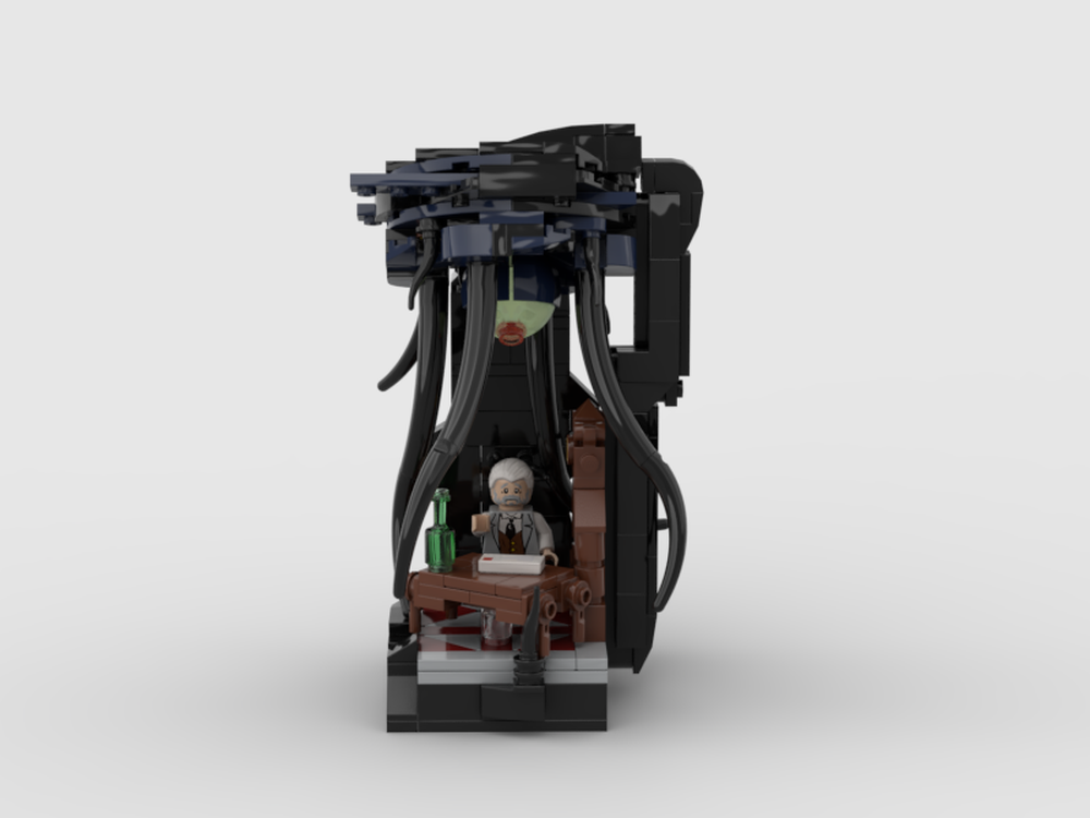 Lego being watched from the unknown