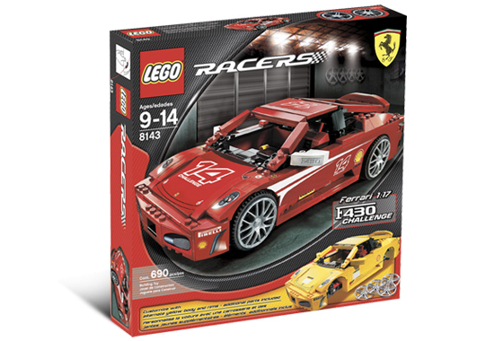 Lego Ferrari 1:17 F430 Challenge