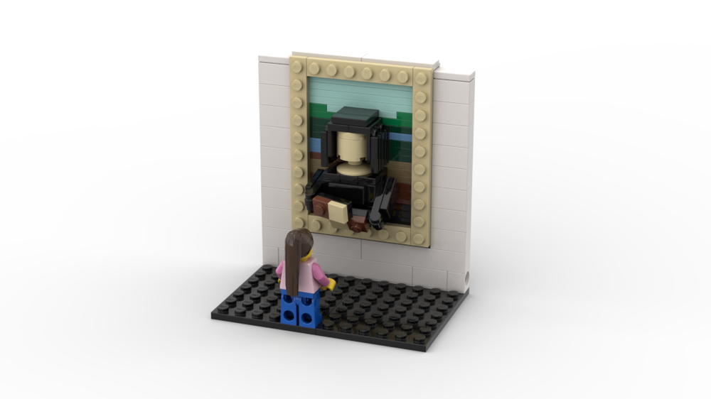 Lego 3D Mini Masterpiece - The Mona Lisa