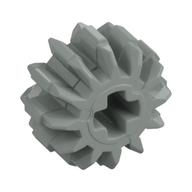 Lego Technic Gear 12 Tooth Double Bevel / Light Gray
