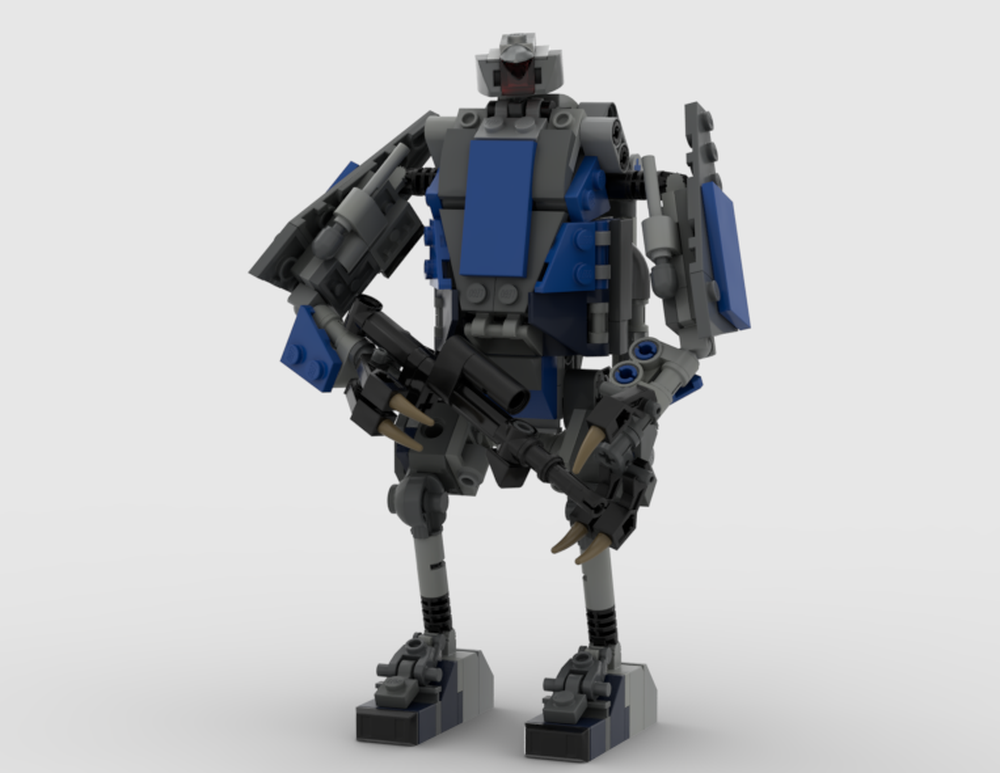 Lego Blue Team Battle Mech