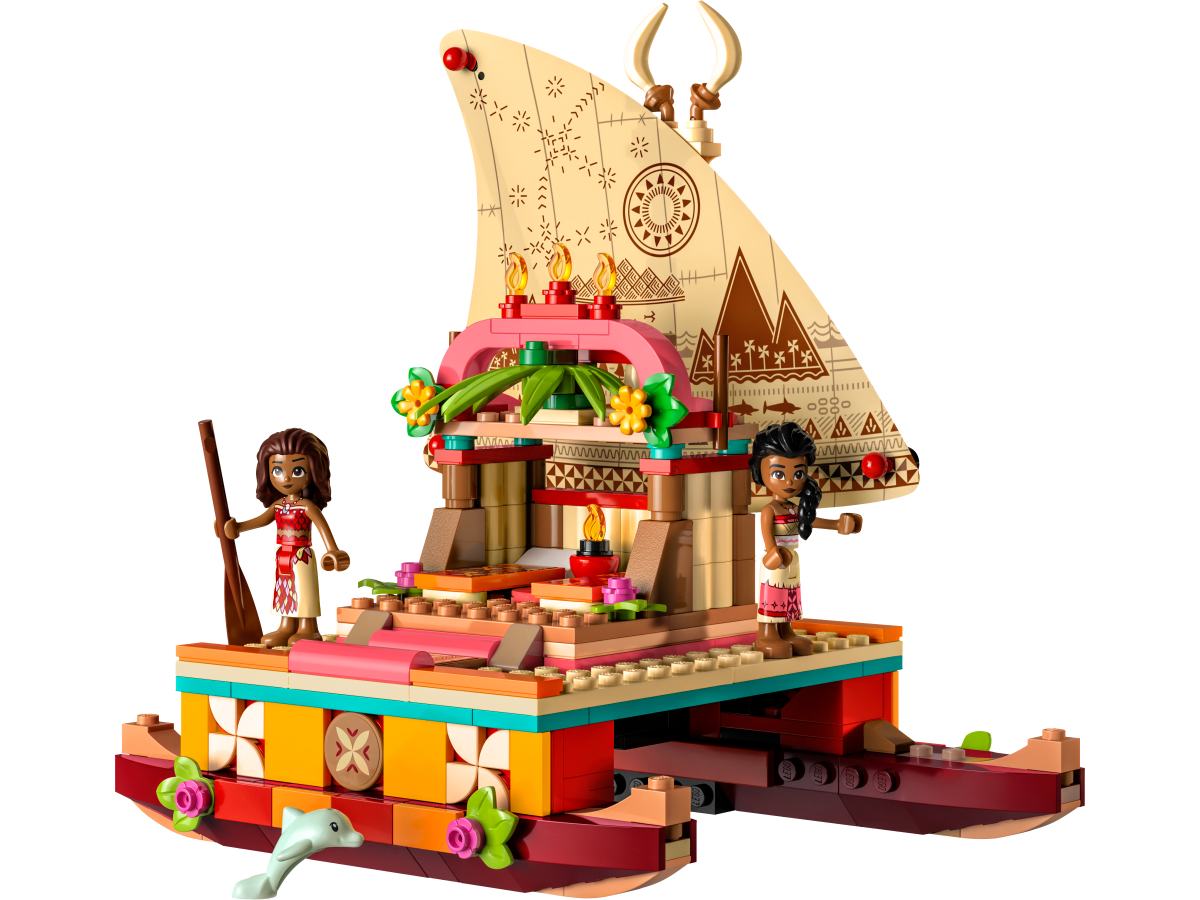 Lego Moana's Wayfinding Boat