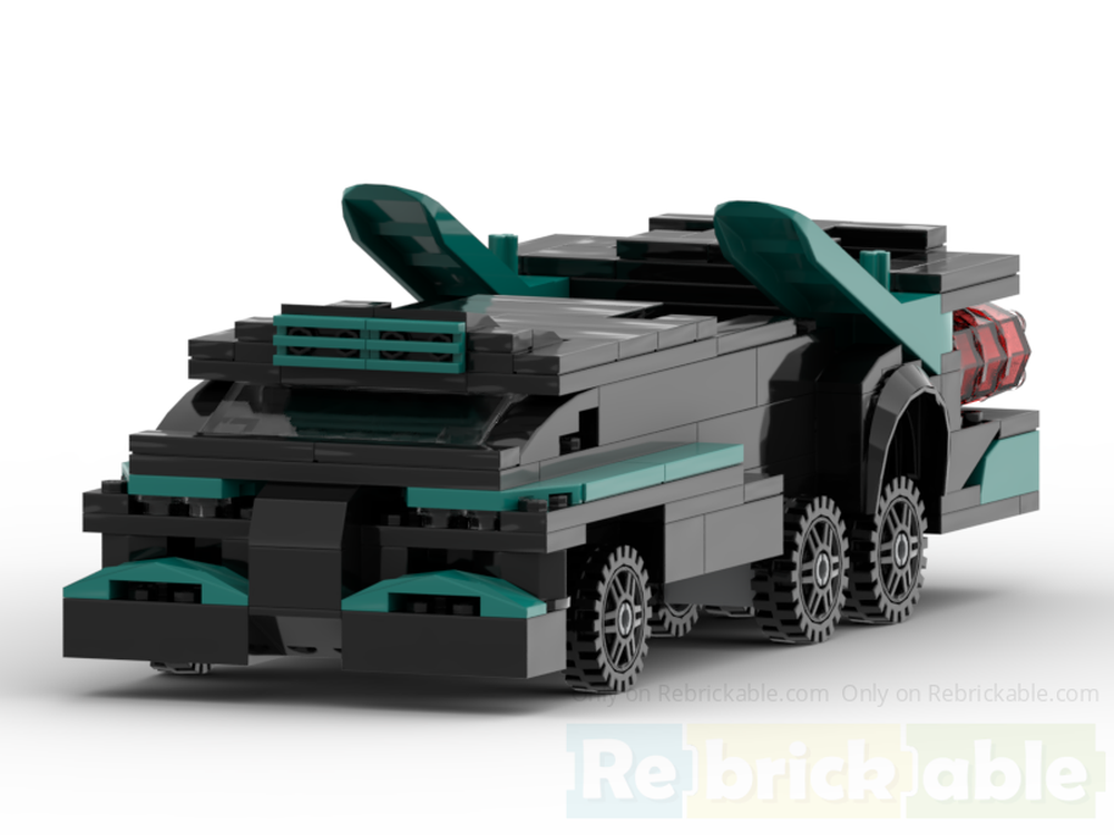 Lego Rocket armored truck