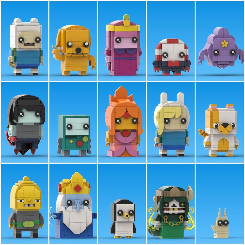 Lego Adventure Time Brickheadz Collection