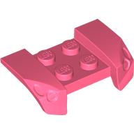Lego Mudguard 2 x 4 with Molded Headlights / Coral