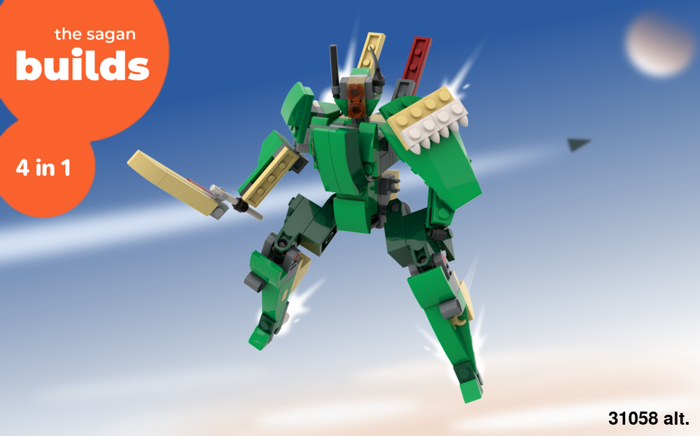 Lego Combat Mech 'Jet Stryker'