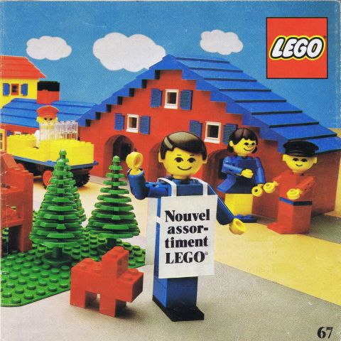 Lego 1977 Medium French Foldout 67 (98762-F)