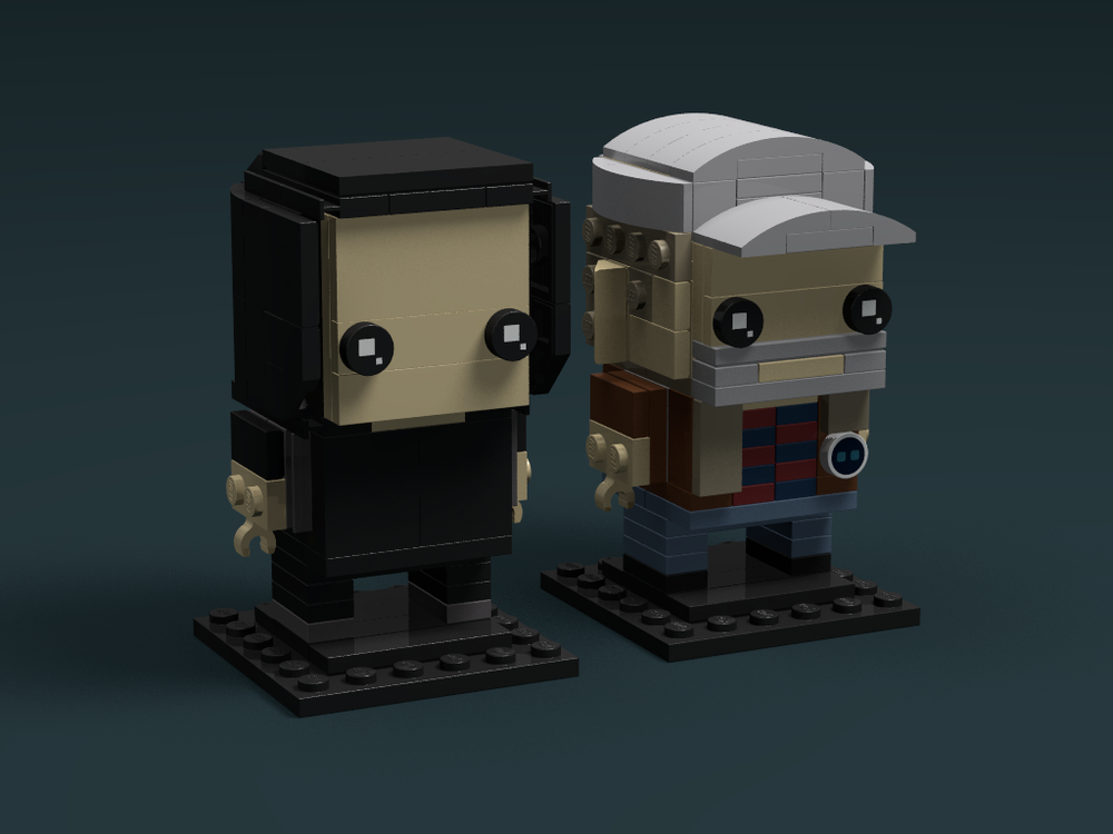 Lego Mr Robot and Elliot Alderson
