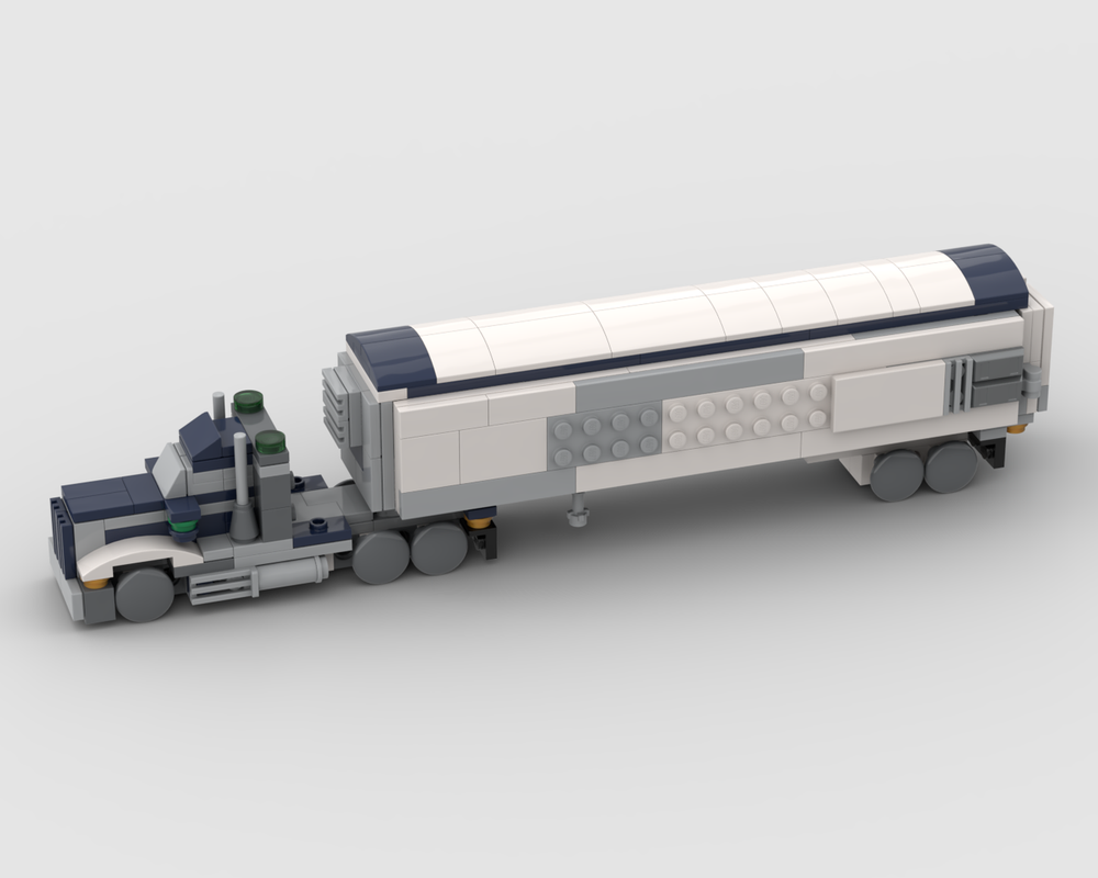 Lego Big Rig with Refrigerated Trailer