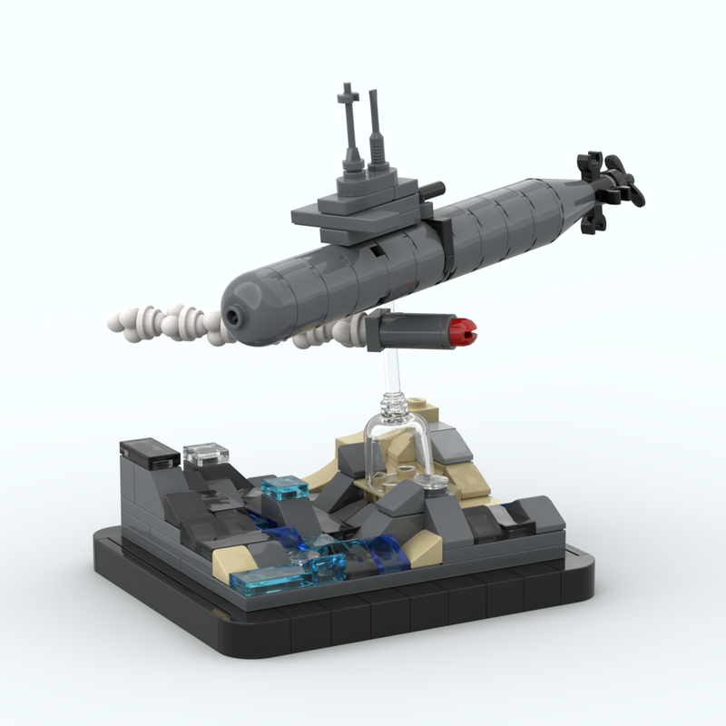 Lego Submarine Diorama