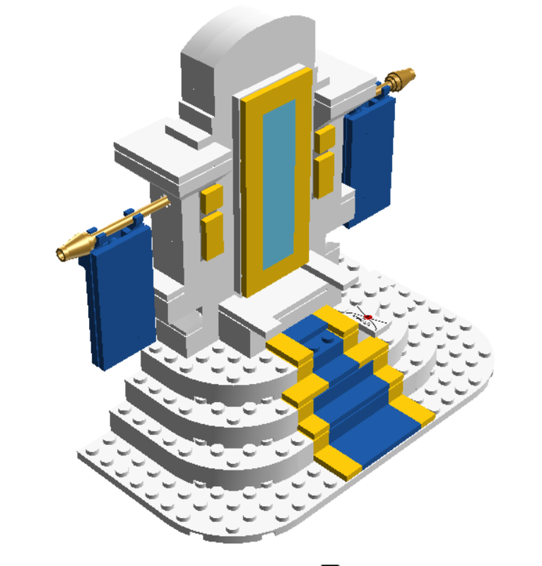 Lego Warcraft King's Throne
