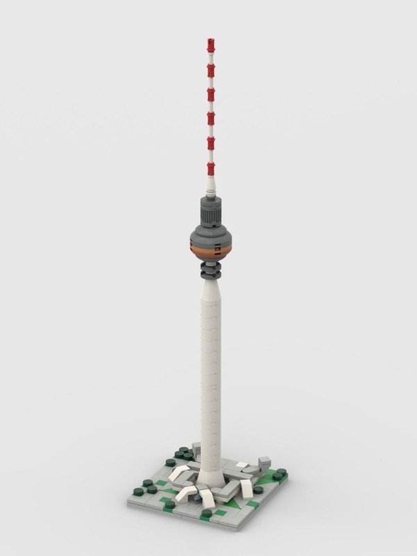 Lego Fernsehturm Berlin / Berlin TV Tower — Tiny Edition
