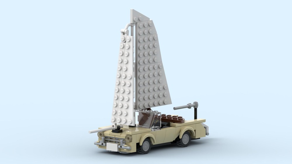 Lego Truimph Herald Sailboat - Mark II