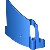 Lego Technic Panel Fairing #22 Large Short, Small Hole, Side A / Blue