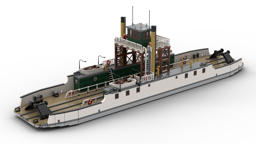 Lego Bigger Railroad Ferry