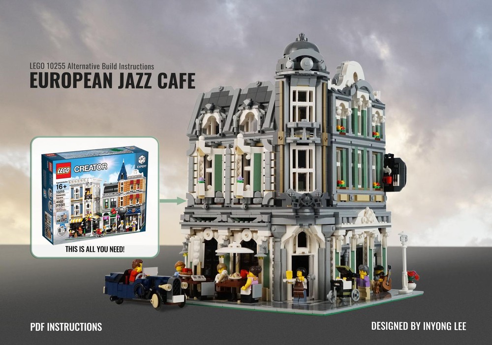 Lego 10255 Assembly Square Alternative build