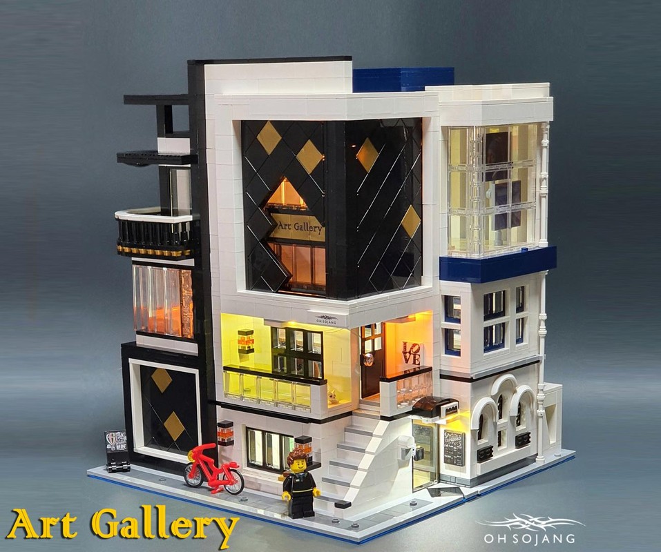 Lego Art Gallery Modular 2021