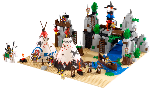Lego Rapid River Village