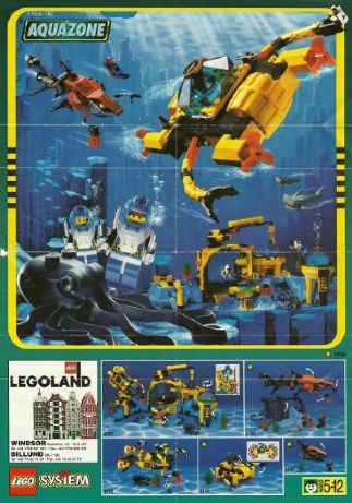 Lego 1996 Mini Aquazone Brazilian (4.103.827-BZ)