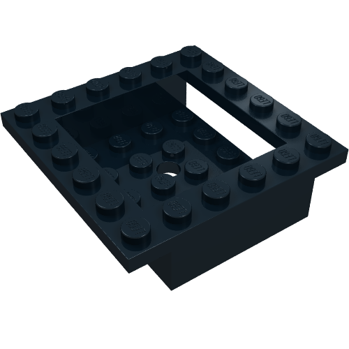 Lego Cockpit 6 x 6 x 1 Cabin Base / Black