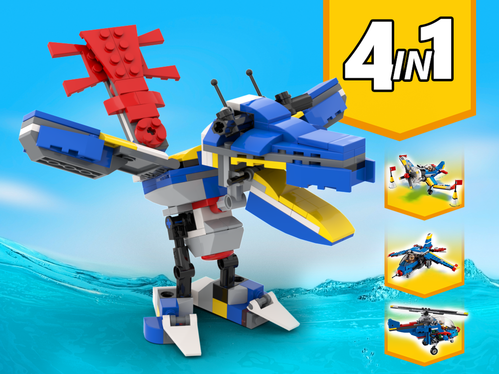 Lego 31094 Bird Alternative Build