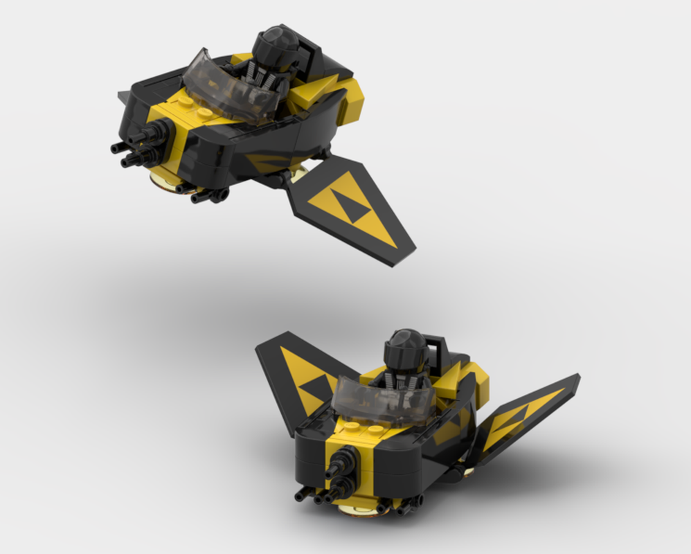 Lego Blacktron Small Spaceship