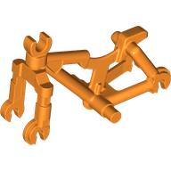 Lego Bicycle Frame Wide, Clip for Steer / Orange