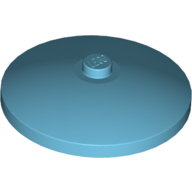 Lego Dish 4 x 4 Inverted [Radar] / Medium Azure