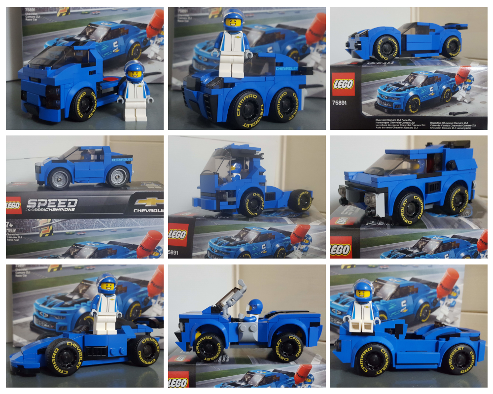 Lego 75891 - Instructions pack 9 in 1