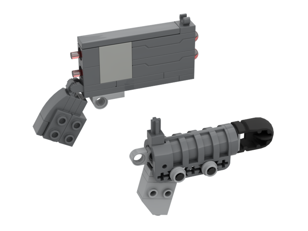 Lego Mech's Pistols