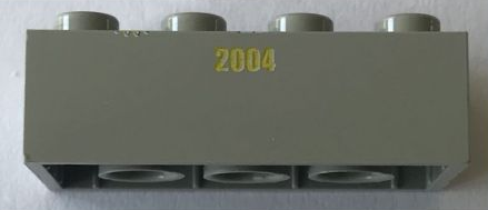 Lego Brick 2 x 4 with LEGO Fabrik 2004 Pattern 3 of 3