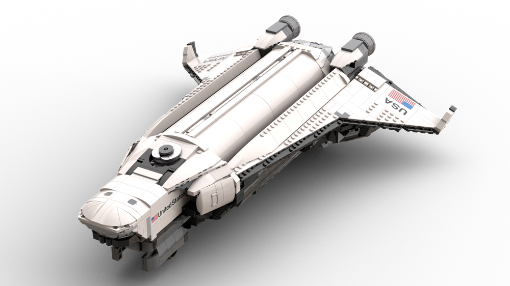 Lego Space Force Peregrine Light Shuttle