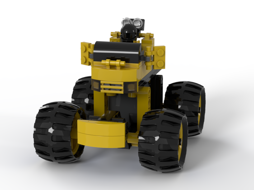 Lego Bone Cruncher Racer with Pullback Motor