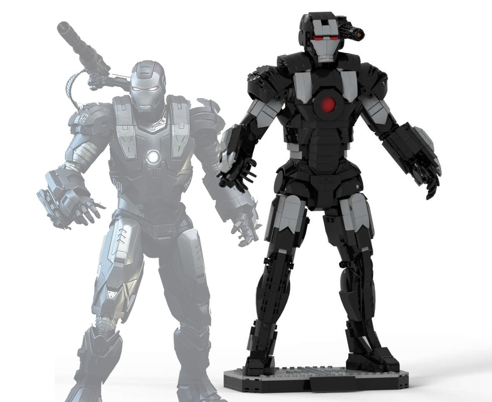 Lego Iron Man - War Machine Mark 1