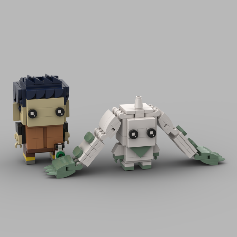 Lego Henry Wong & Terriermon (Digimon Tamers)