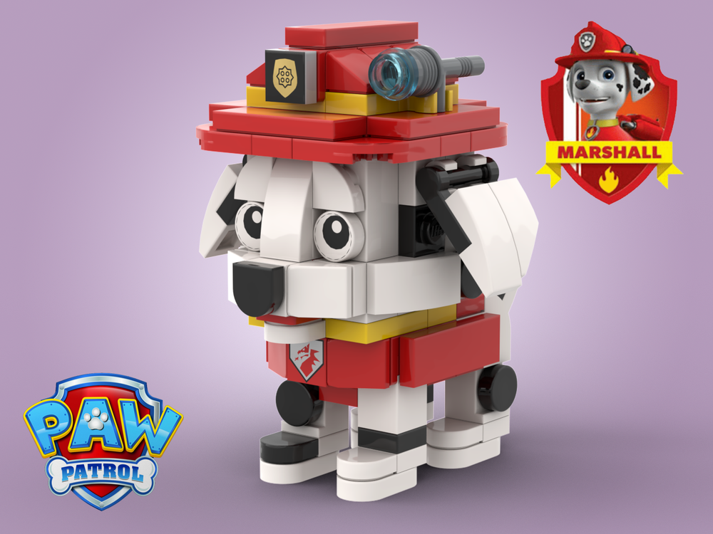Lego Marshall (Paw Patrol)