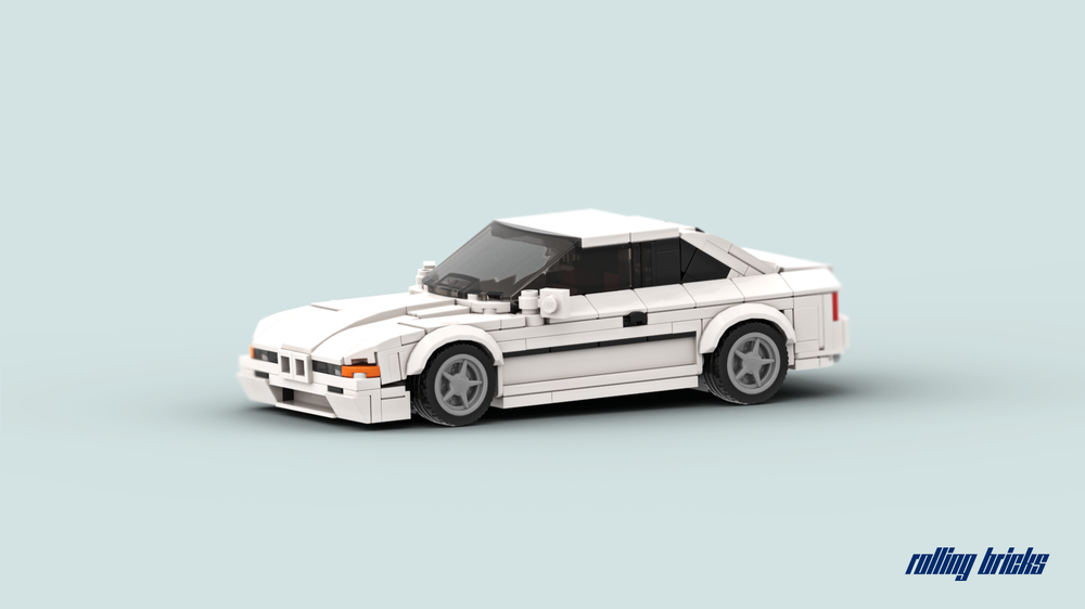 Lego BMW 850CSi - in 3 colors: white, red, dark grey