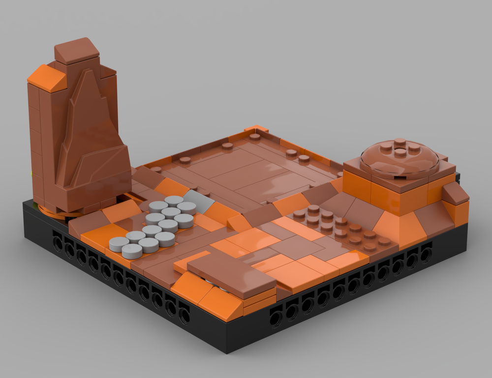 Lego Baseplate for the Q-S