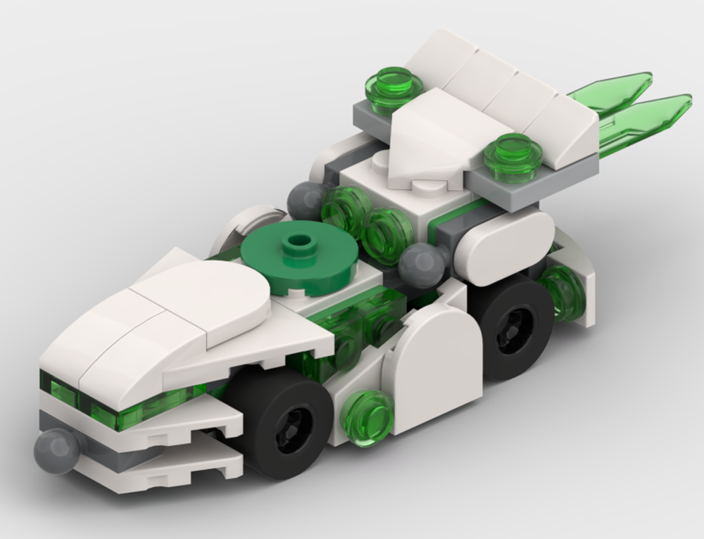 Lego Z-Blob's Drag Car