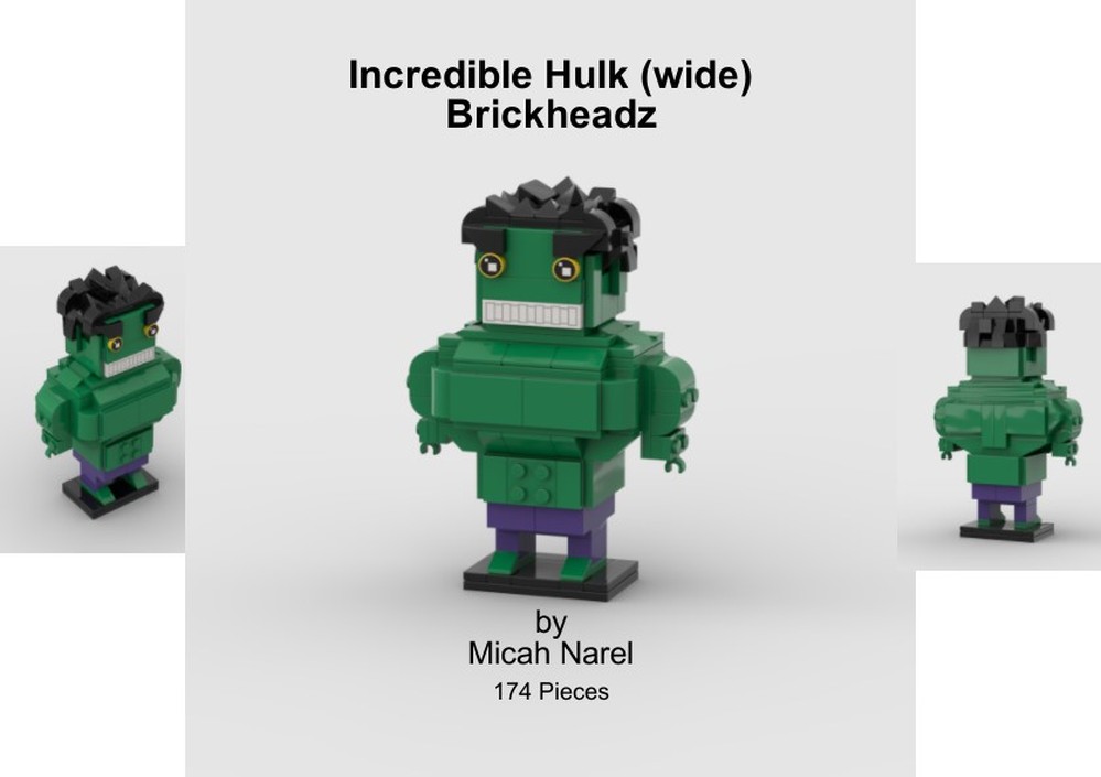 Lego Incredible Hulk Brickheadz