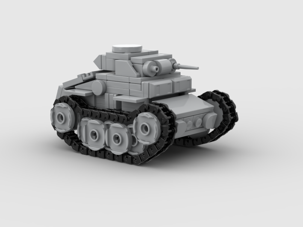 Lego Panzer 2 J 1:45 Scale V2